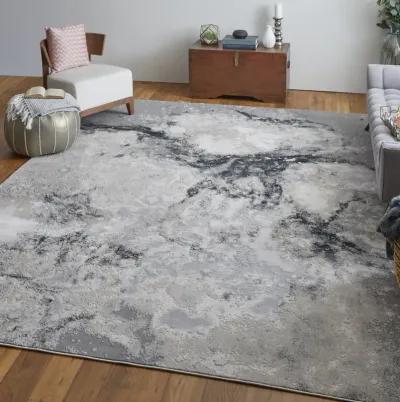 Astra 39L3F Gray/Ivory 9'2" x 12' Rug