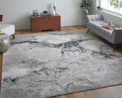 Astra 39L3F Gray/Ivory 9'2" x 12' Rug