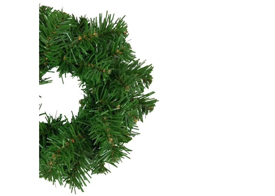 Deluxe Dorchester Pine Artificial Christmas Wreath  6-Inch  Unlit