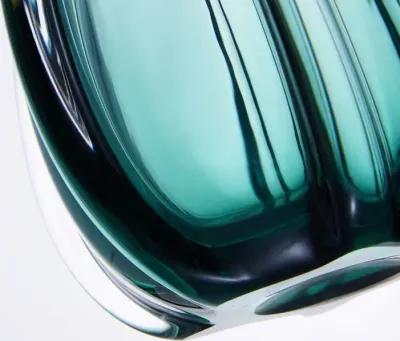 Hand Blown Laine Sommerso Art Glass Vase