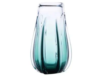 Hand Blown Laine Sommerso Art Glass Vase