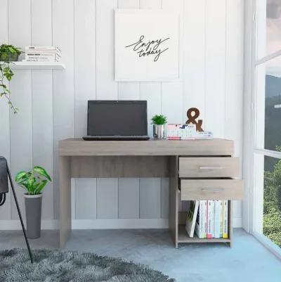 Computer Desk Limestone, Office, Light Gray