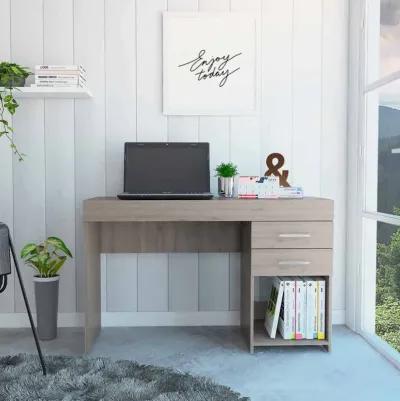 Computer Desk Limestone, Office, Light Gray