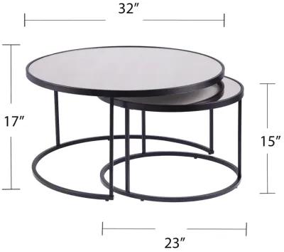 Vannes 2-Piece Nesting Cocktail Table