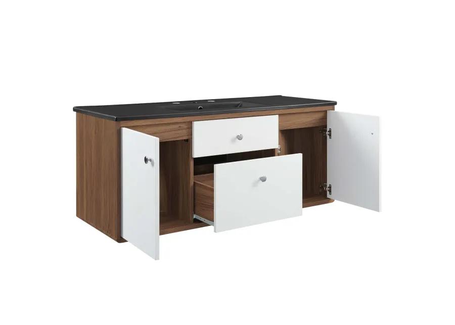 Transmit 48" Wall-Mount Bathroom Vanity