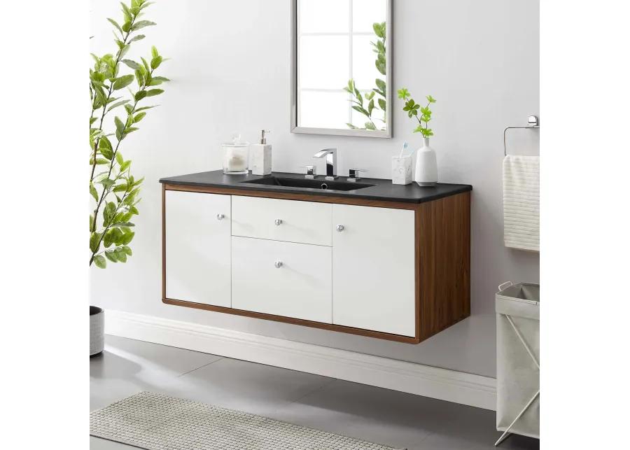 Transmit 48" Wall-Mount Bathroom Vanity