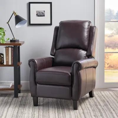 Merax Manual Pu Leather Recliner Chair