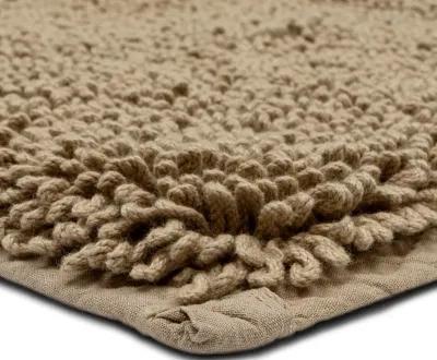 Classic Cotton Ii Taupe 2' 3" x 3' 9" Bath Mat