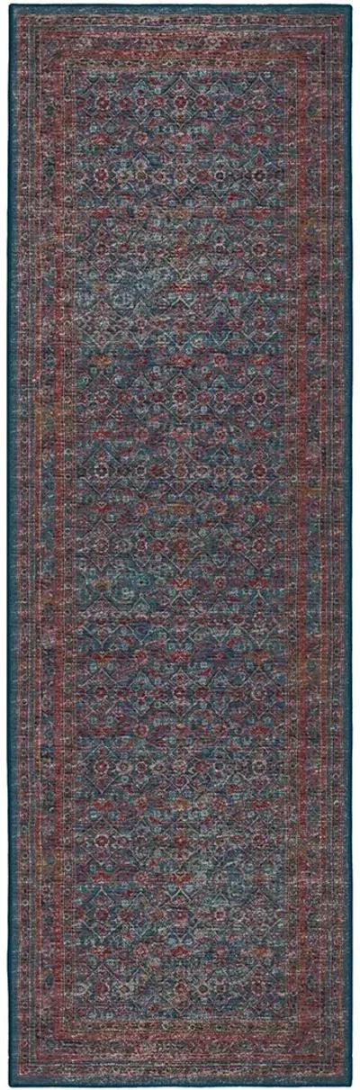 Jericho JC7 Navy 2'6" x 12' Rug