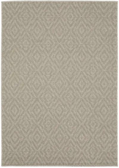 Caicos 7'10" x 10' Grey Rug