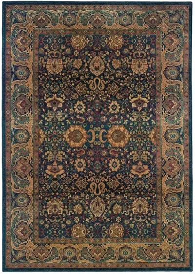 Kharma 7'10" x 11' Blue Rug