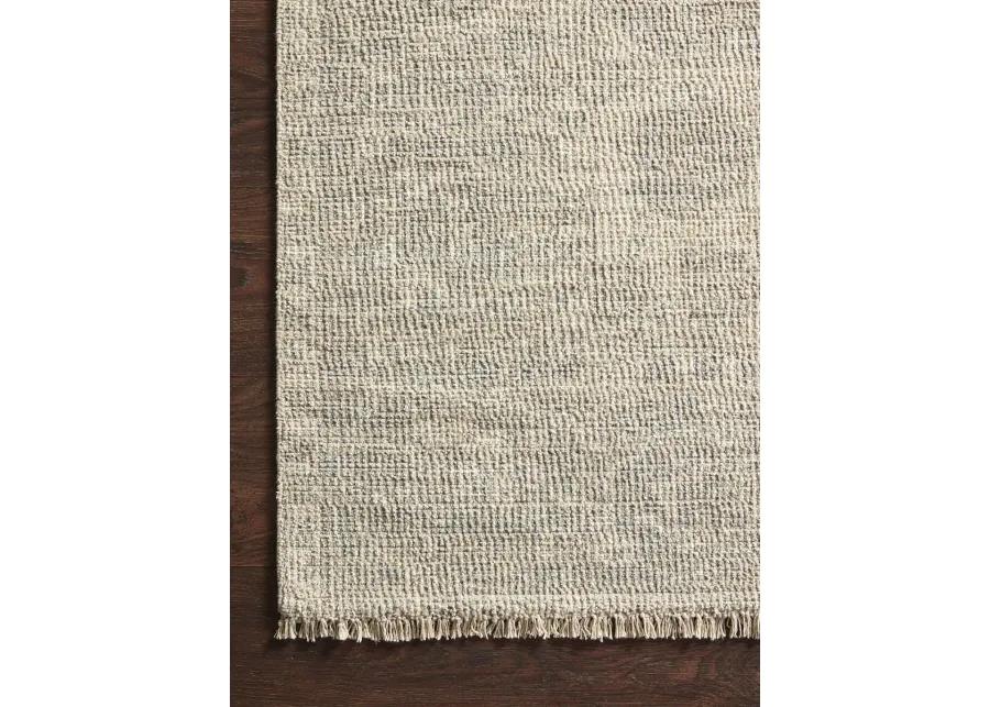 Priya PRY04 Ivory/Grey 5' x 7'6" Rug