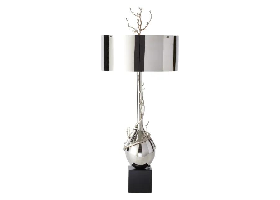 Twig Bulb Lamp-Silver