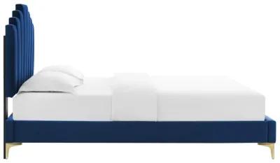 Modway - Elise Queen Performance Velvet Platform Bed