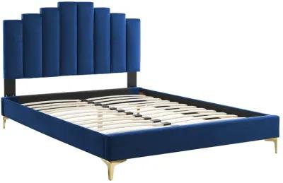 Modway - Elise Queen Performance Velvet Platform Bed