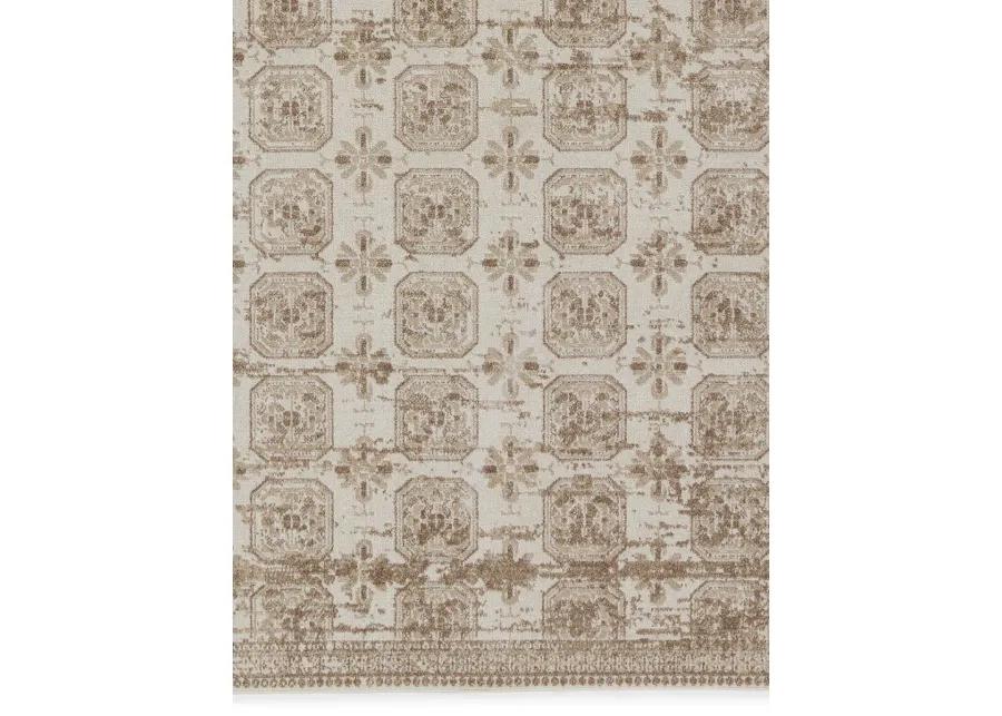 Nadine Milea Tan/Taupe 4' x 6' Rug