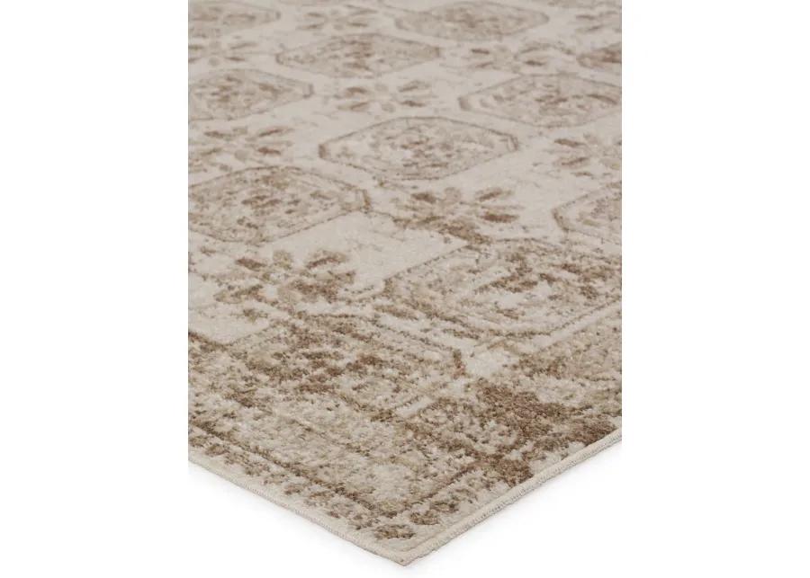 Nadine Milea Tan/Taupe 4' x 6' Rug