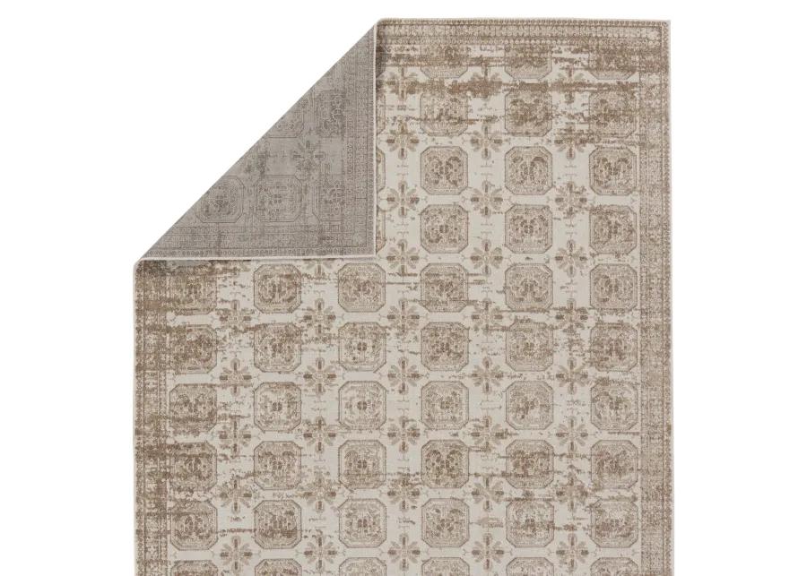 Nadine Milea Tan/Taupe 4' x 6' Rug