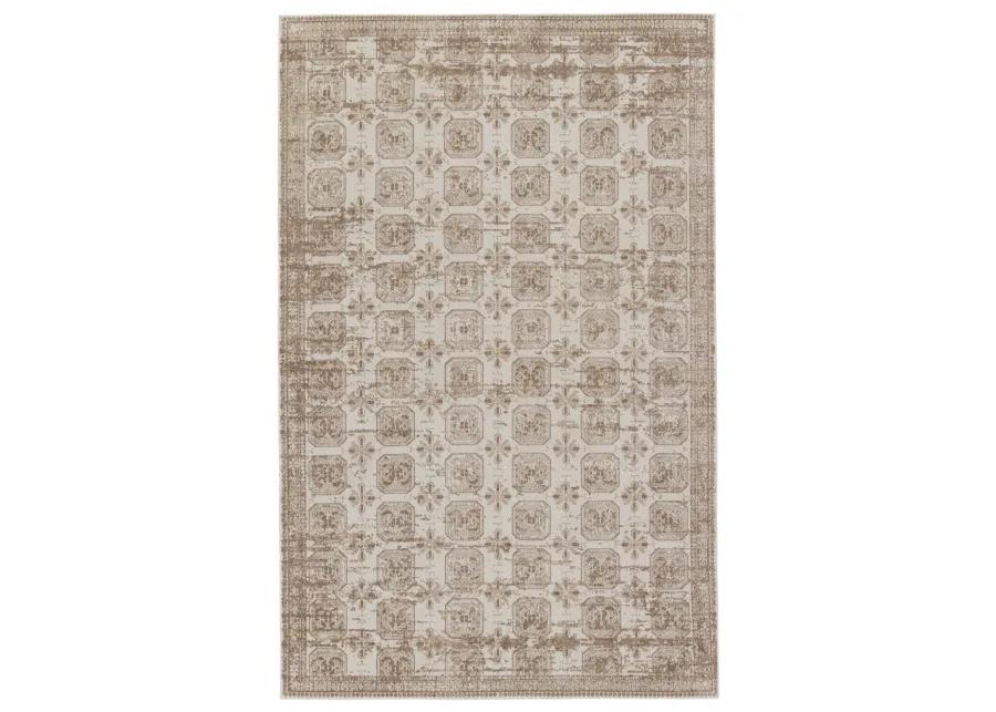 Nadine Milea Tan/Taupe 4' x 6' Rug