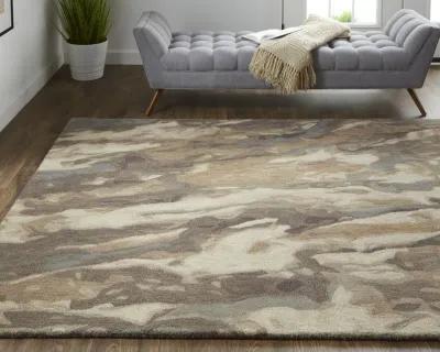 Amira 8632F Brown/Gray/Tan 5' x 8' Rug