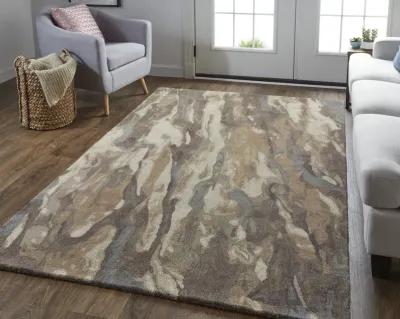 Amira 8632F Brown/Gray/Tan 5' x 8' Rug