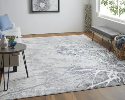 Astra 39L5F Gray/Silver/Ivory 10' x 13'2" Rug