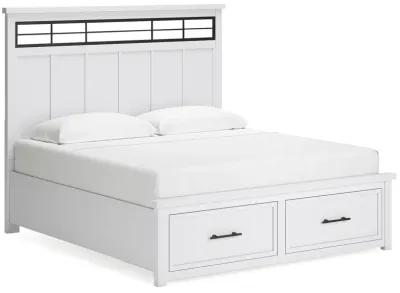 Ashbryn Queen Panel Storage Bed