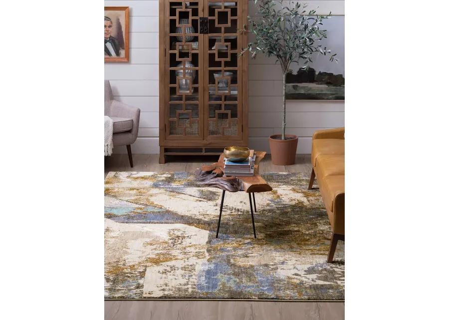 Vanguard by Drew & Jonathan Home Venerable Smokey gray 5' 3" X 7' 10" Rug