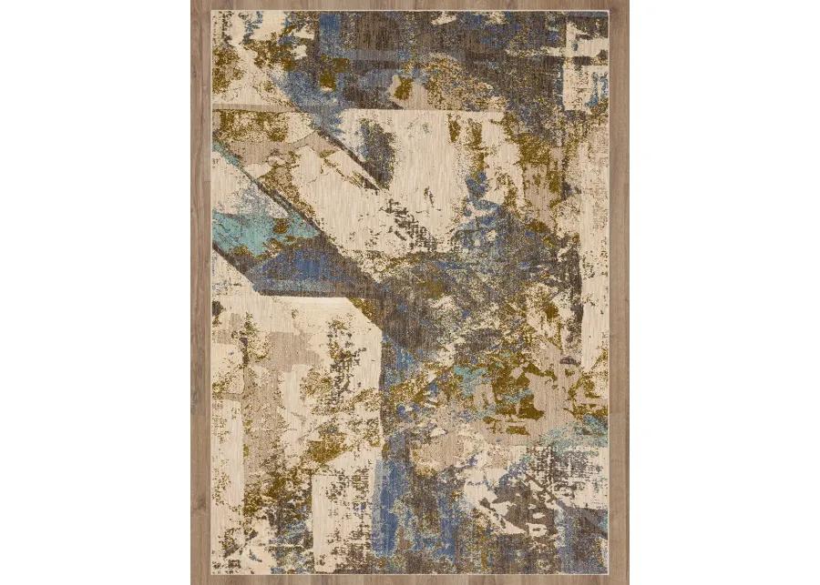 Vanguard by Drew & Jonathan Home Venerable Smokey gray 5' 3" X 7' 10" Rug