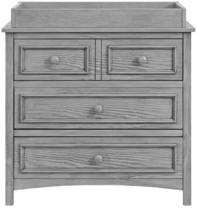 Oxford Baby Bennett 3 Dr (Fa) Dresser Rustic Gray