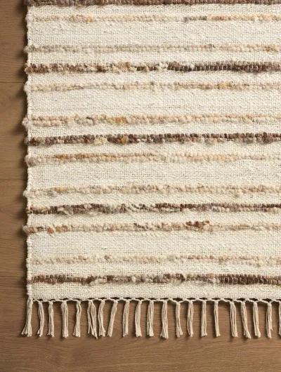 Nico Ivory/Natural 8'6" x 11'6" Area Rug by Magnolia Home by Joanna Gaines x Loloi