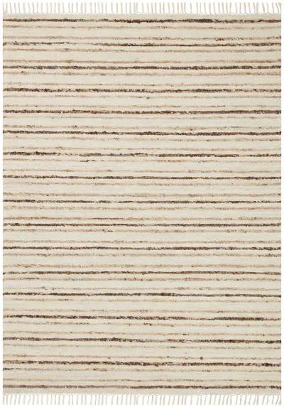 Nico Ivory/Natural 8'6" x 11'6" Area Rug by Magnolia Home by Joanna Gaines x Loloi