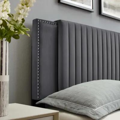 Modway - Felicity Channel Tufted Performance Velvet Twin Headboard