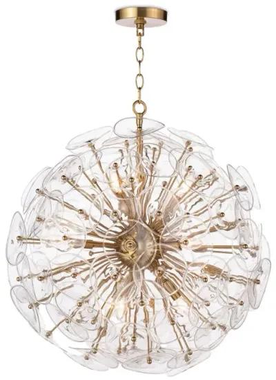 Poppy Glass Chandelier Small