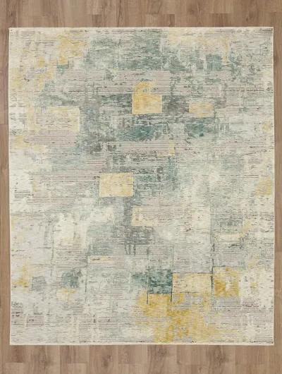 Memento Nostalgic Blue 2' 5" X 7' 5" Rug