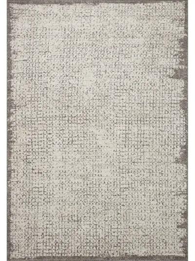 Darby DAR04 Ivory/Stone 5'3" x 7'6" Rug