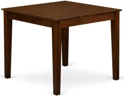 5 Piece Dining Room Furniture Set Contains a Square Solid Wood Table