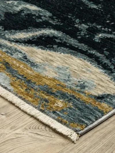 Capella 9'10" x 12'10" Blue Rug