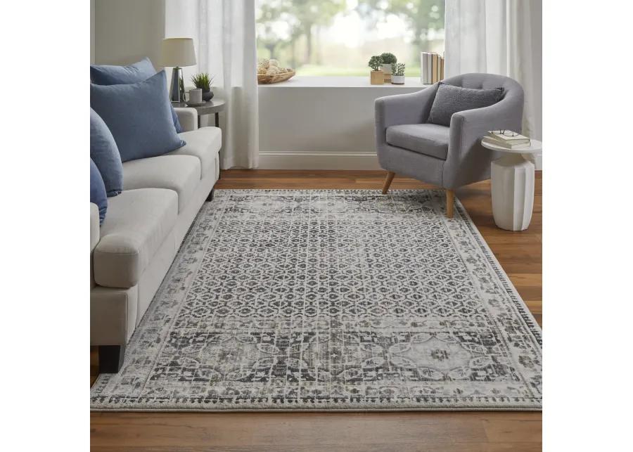 Kano 3874F Ivory/Taupe/Gray 2'2" x 3' Rug