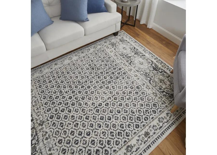 Kano 3874F Ivory/Taupe/Gray 2'2" x 3' Rug