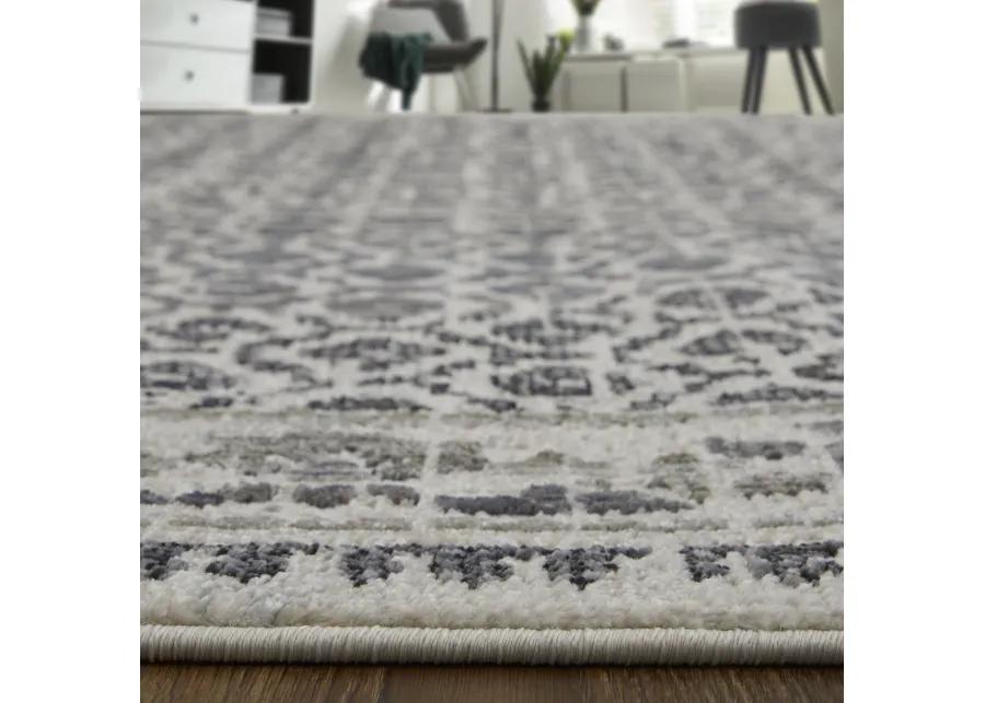 Kano 3874F Ivory/Taupe/Gray 2'2" x 3' Rug