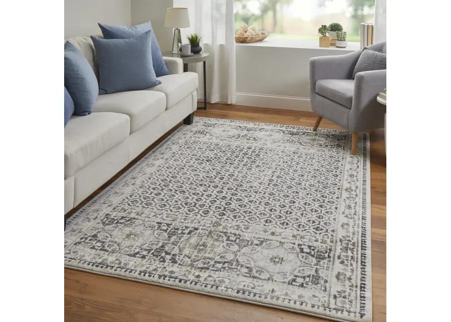 Kano 3874F Ivory/Taupe/Gray 2'2" x 3' Rug