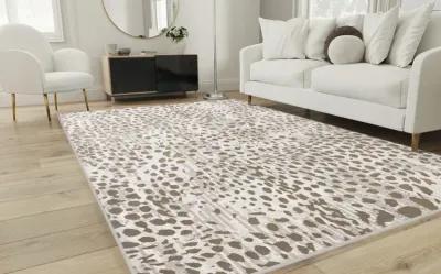 Waldor 3837F Brown/Ivory/Tan 1'8" x 2'10" Rug