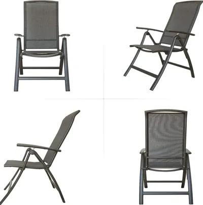 Outdoor Reclining Patio Chairs, Set of 2