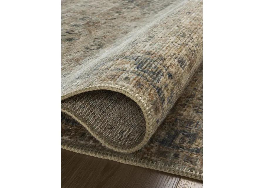 Heritage HER-08 Sage / Navy 10''0" x 14''0" Rug by Patent Pending