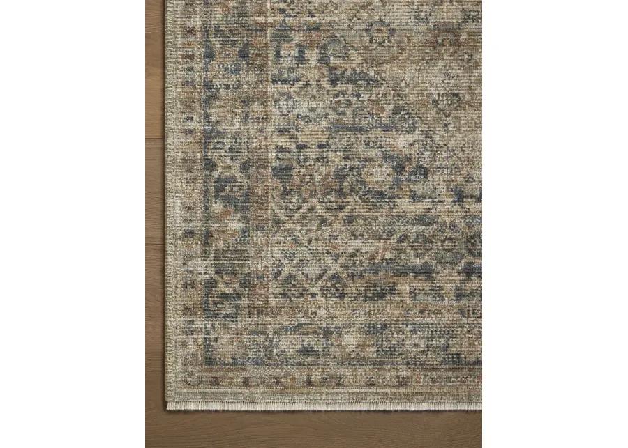 Heritage HER-08 Sage / Navy 10''0" x 14''0" Rug by Patent Pending