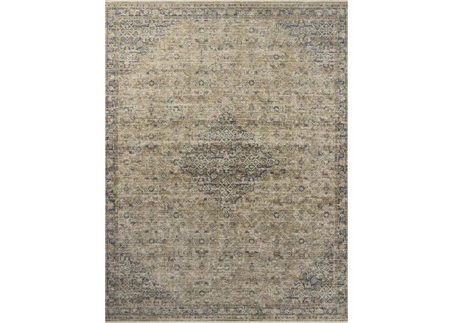 Heritage HER-08 Sage / Navy 10''0" x 14''0" Rug by Patent Pending