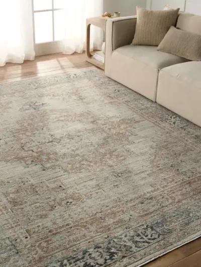 Leila Emory Tan/Taupe 4' x 5'2" Rug