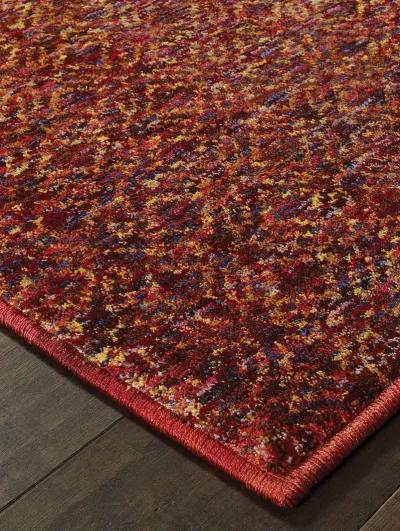 Atlas 7'10" x 10'10" Red Rug