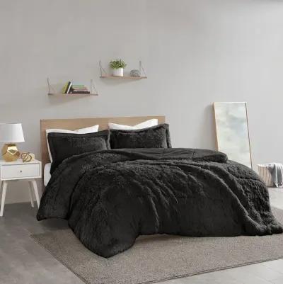 Belen Kox Shaggy Long Fur Comforter Set, Belen Kox